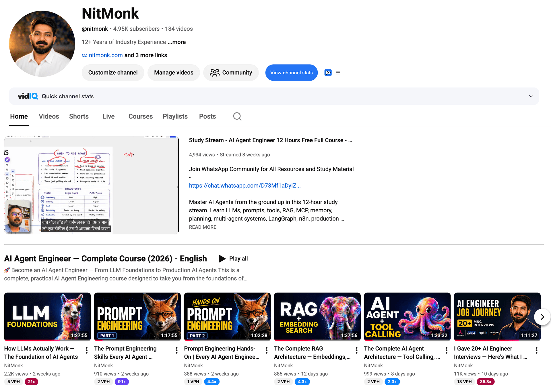 Nitmonk — building India's best AI engineers