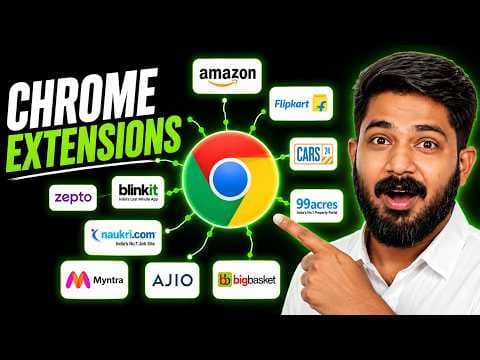 Thumbnail for This is insane 🔥 10+ Chrome  Extensions for AI Training