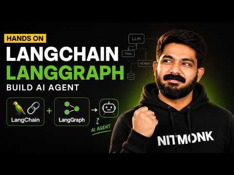 Thumbnail for LangChain + LangGraph: Build an AI Agent From Scratch | Hands-On - Part 1