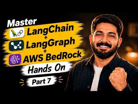 Thumbnail for Ep7# LangChain + LangGraph + AWS AgentCore (Hands-on)|Zero to Enterprise AI Agent Engineer