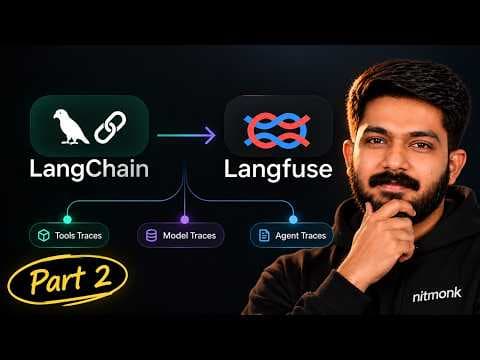 Thumbnail for Part 2 - LangChain + LangGraph: Build an AI Agent From Scratch | Hands-On