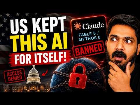 Thumbnail for Why Claude Fable 5 Is Banned for Non-US Citizens