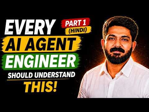 Thumbnail for Ep1# Starting from Basic AI & Agents | Zero to Enterprise AI Engineer (2026 Roadmap)