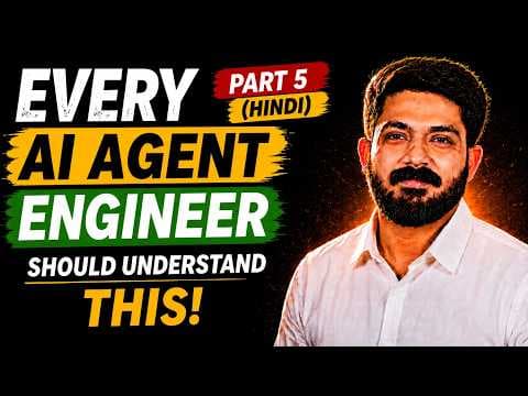 Thumbnail for Ep5# What Happens Inside AI Agent Brain | Zero to Enterprise AI Engineer (2026 Roadmap)