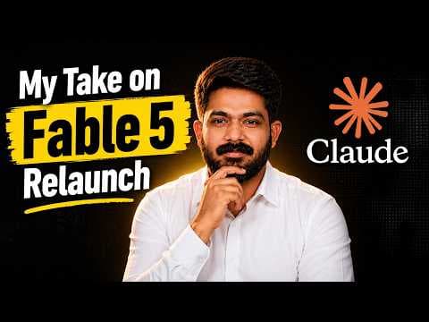 Thumbnail for The Truth About Claude Fable 5's Relaunch (Hindi)