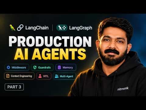Thumbnail for Part 3 - LangChain + LangFuse + DynamoDB HandsOn: Memory, Context & Multi-Agent
