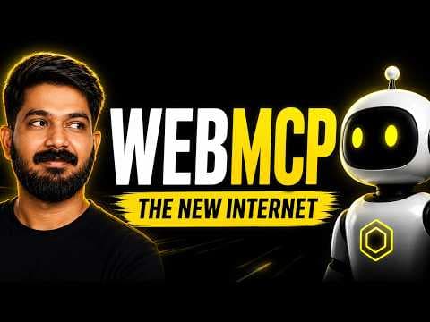 Thumbnail for Google Just Changed the Internet for AI Agents (WebMCP)